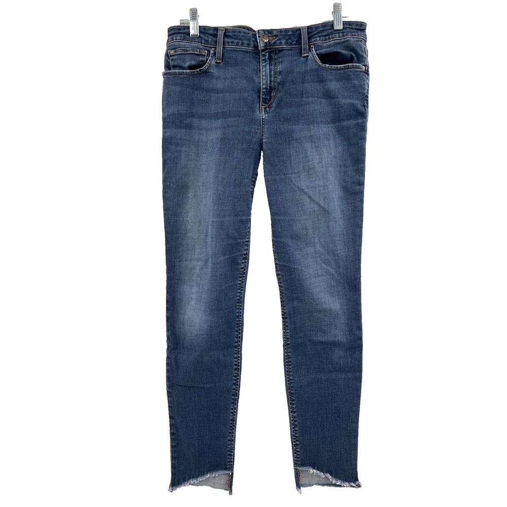 JOE'S JEANS Women's Sz 31 Medium-Wash Flawless The Blondie Mid-Rise Skinny Jeans